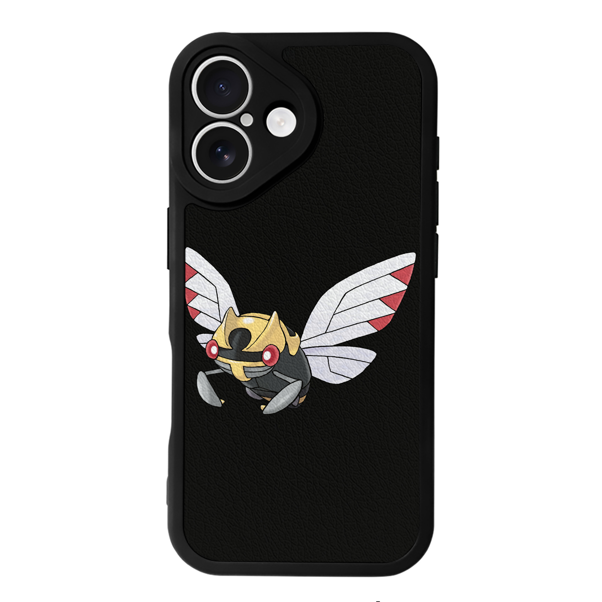 （画像用） ポケットモンスター Pokémon 【iPhone 16シリーズ対応】シリコンスマホケース（レザー調） 材質：シリコン